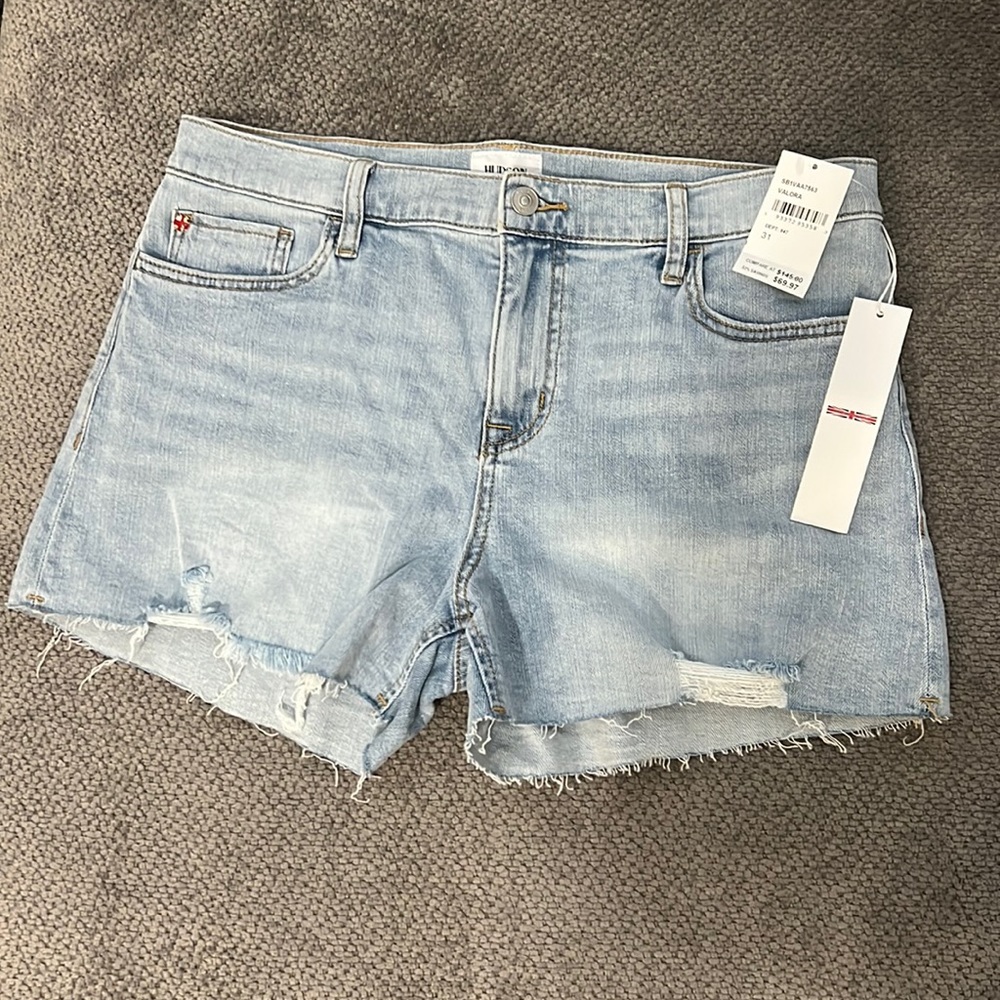 Hudson Gracie Mid Rise Cut Off Shorts